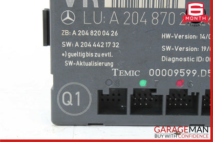 08-18 Mercedes W204 C300 E400 Front Right Side Door Control Module OEM