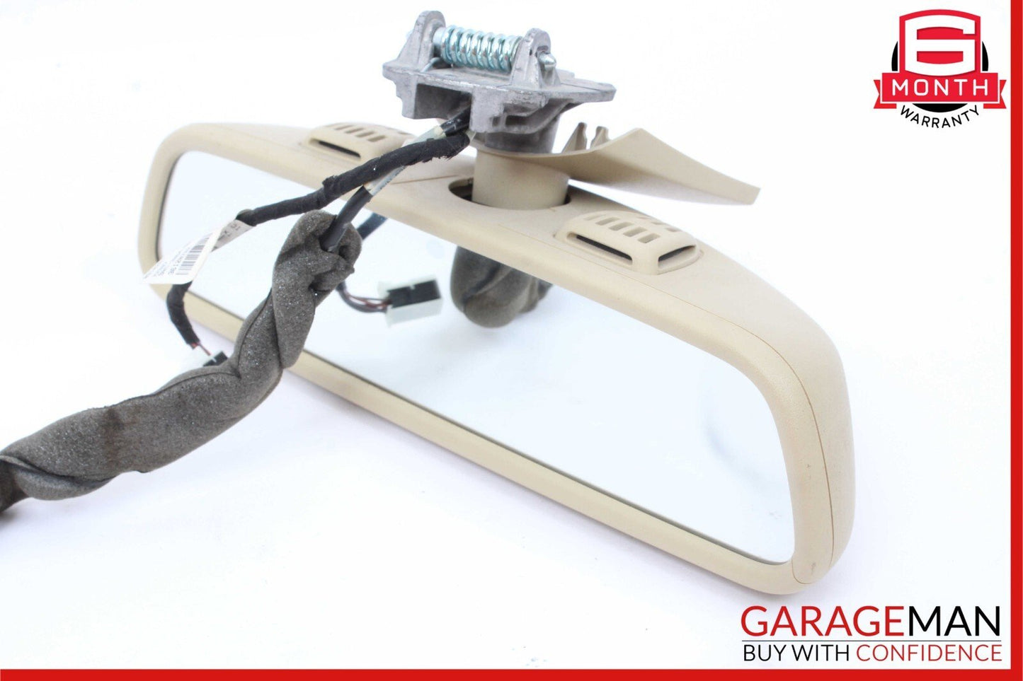 12-14 Mercedes W204 C250 C300 Interior Rear View Mirror Beige OEM