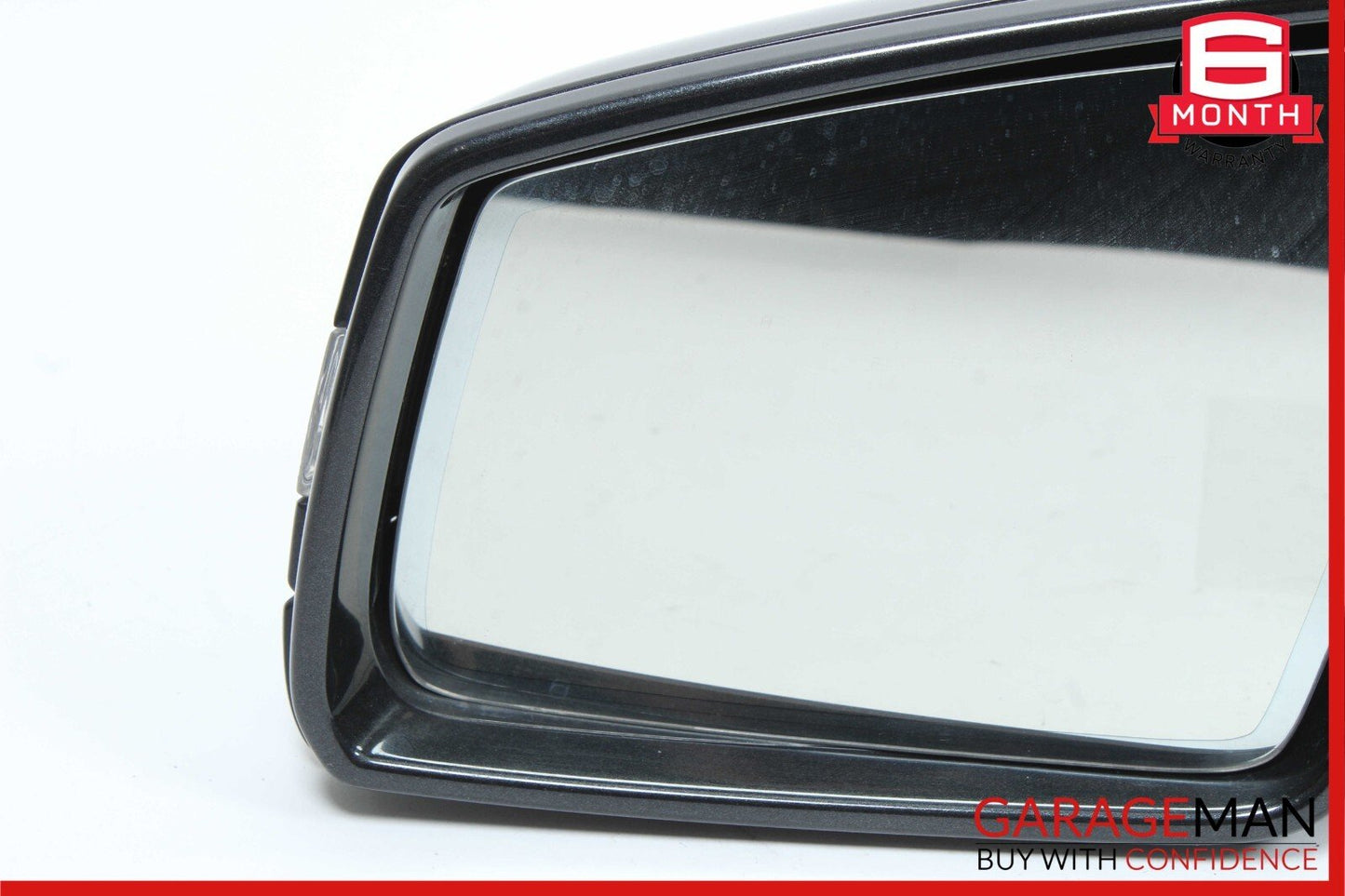 12-14 Mercedes W204 C250 Front Left Side Mirror Rear View Door Magnetite Black