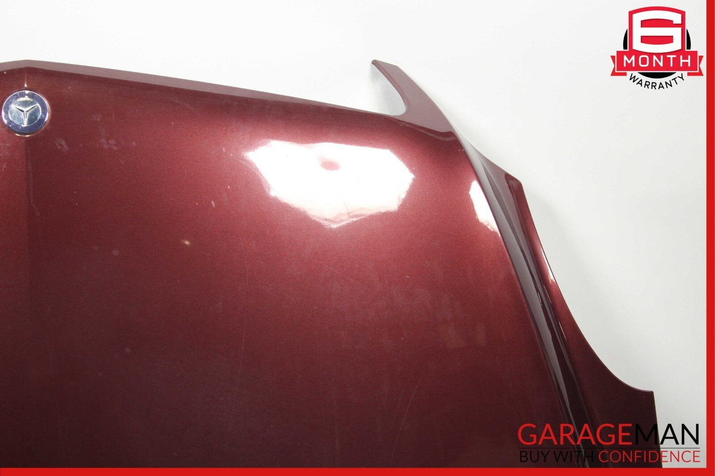 06-10 Mercedes W251 R350 R550 Front Hood Bonnet Panel Assembly Carneol Red OEM