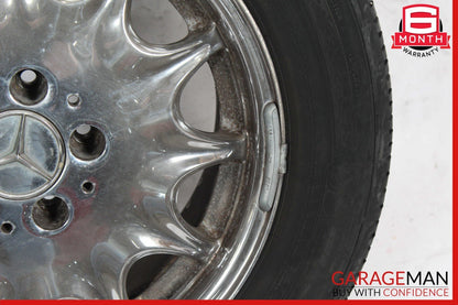 90-02 Mercedes R129 SL320 SL500 SL600 8 x 16 R16 Wheel Tire Rim Chrome OEM