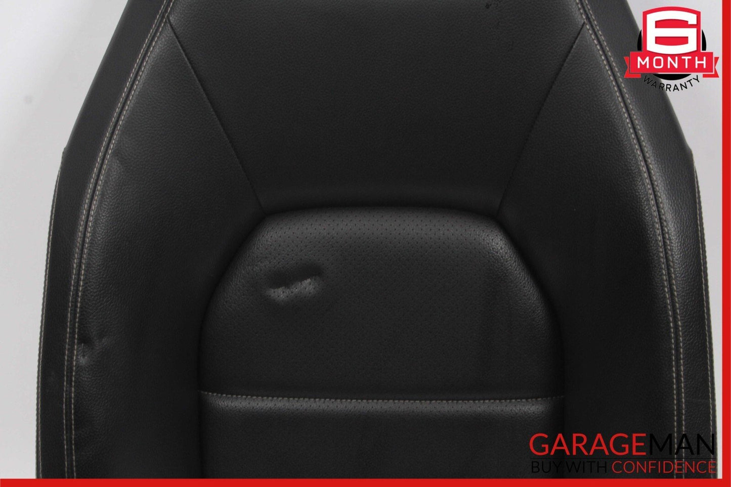 10-17 Mercedes E350 C250 Coupe Front Right Top Upper Seat Cushion Cover Black