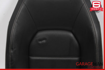 10-17 Mercedes E350 C250 Coupe Front Right Top Upper Seat Cushion Cover Black