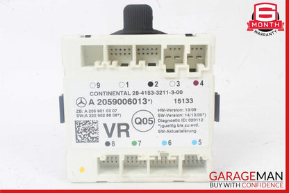 15-18 Mercedes W205 Front Right Passenger Side Door Control Module