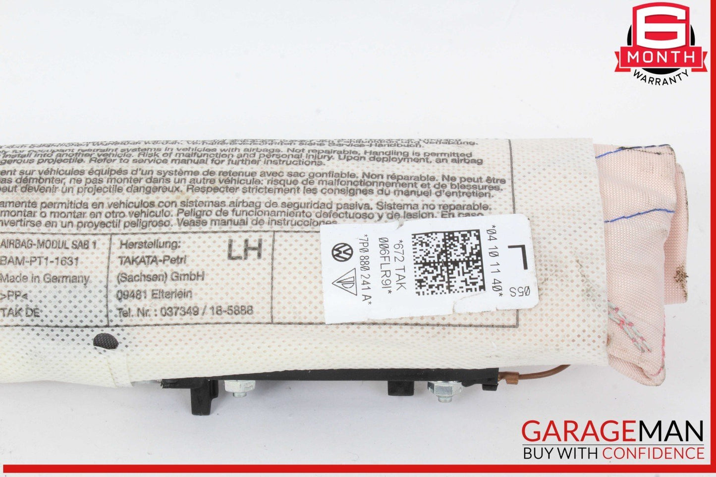 11-18 Porsche Cayenne 958 Front Left Driver Side Seat Airbag Air Bag OEM