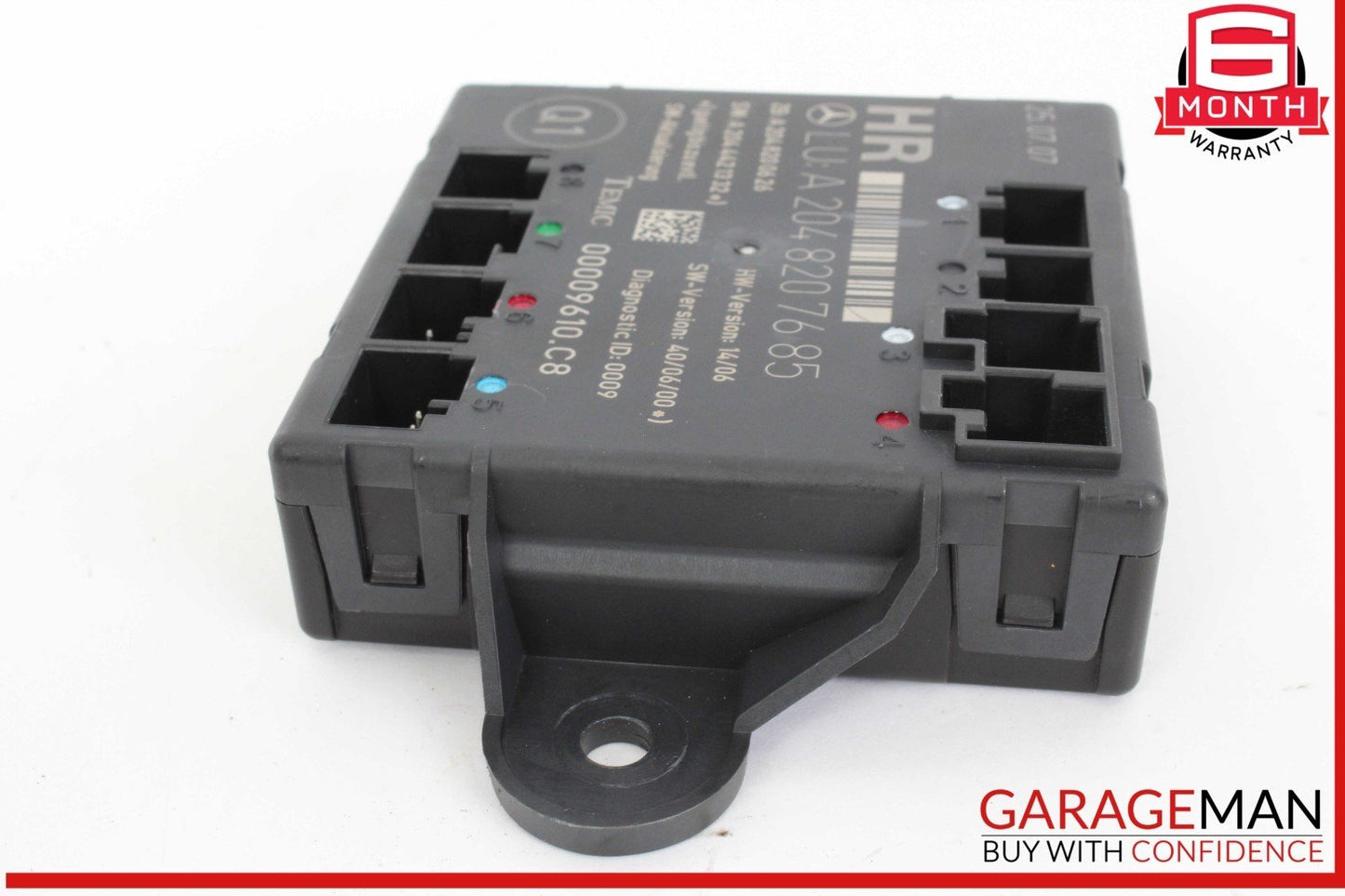 08-18 Mercedes W204 C300 GLK350 C250 Rear Right Side Door Controller Module OEM