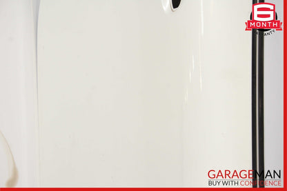 12-20 Mercedes R172 SLK350 Front Right Exterior Door Shell Frame Panel White