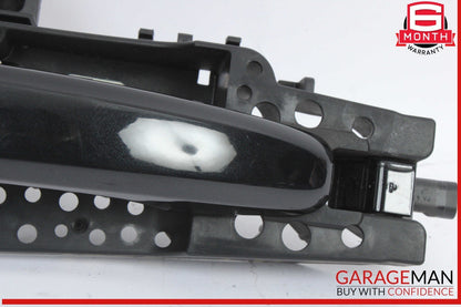 09-16 Audi S5 A5 Rear Left Driver Side Exterior Door Handle Black 8T0837885A OEM