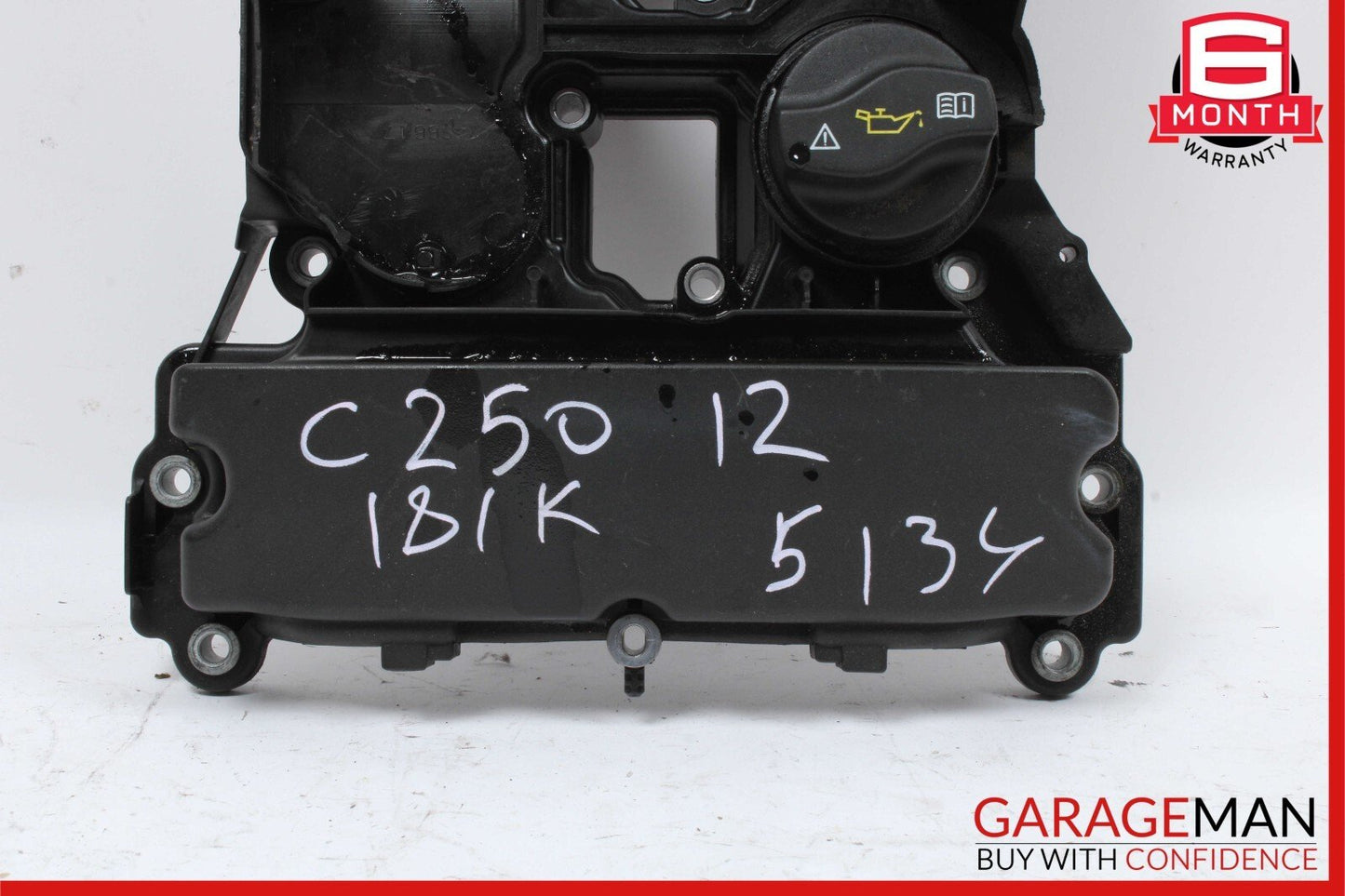 12-15 Mercedes W204 C250 SLK250 1.8L Engine Valve Cylinder Head Cover OEM