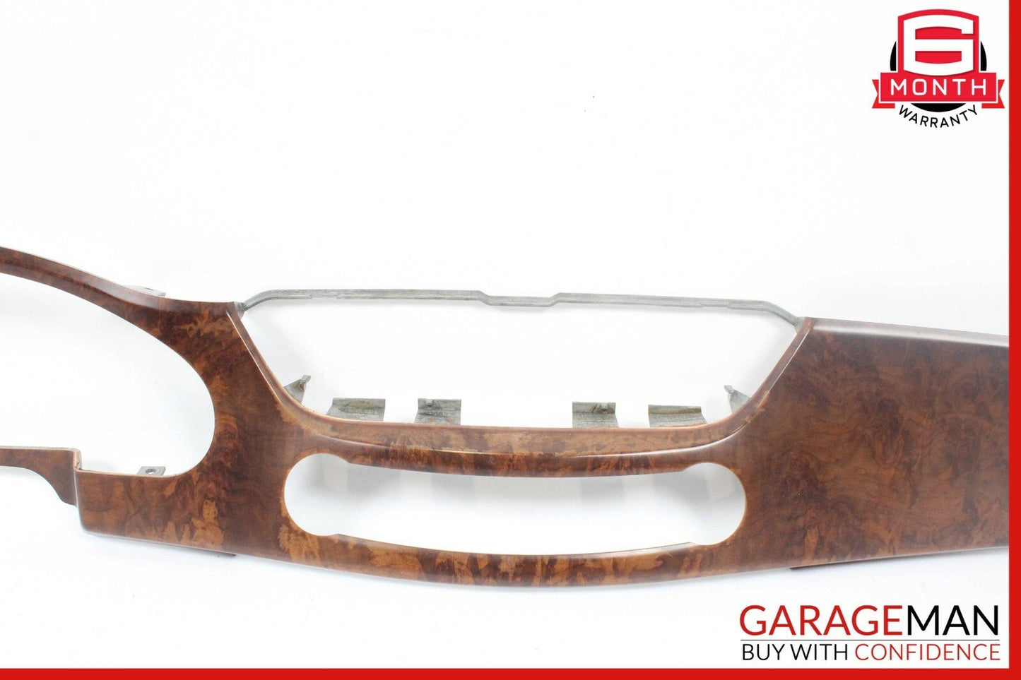 06-11 Mercedes W219 CLS500 Front Dash Dashboard Cluster Bezel Trim Bezel Wood