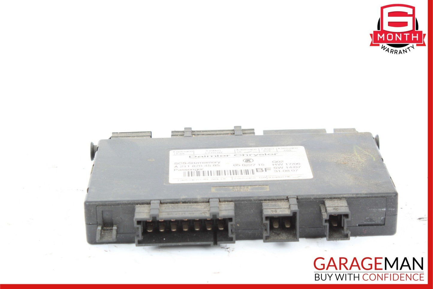 03-13 Mercedes GL450 R350 CLS550 ML350 Front Right Side Seat Control Module Unit