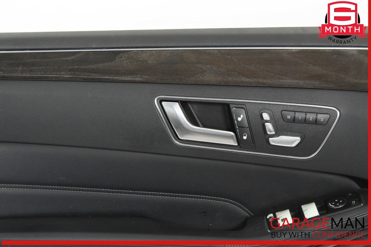 14-16 Mercedes W212 E350 E550 Front Left Side Interior Door Panel Trim Assembly