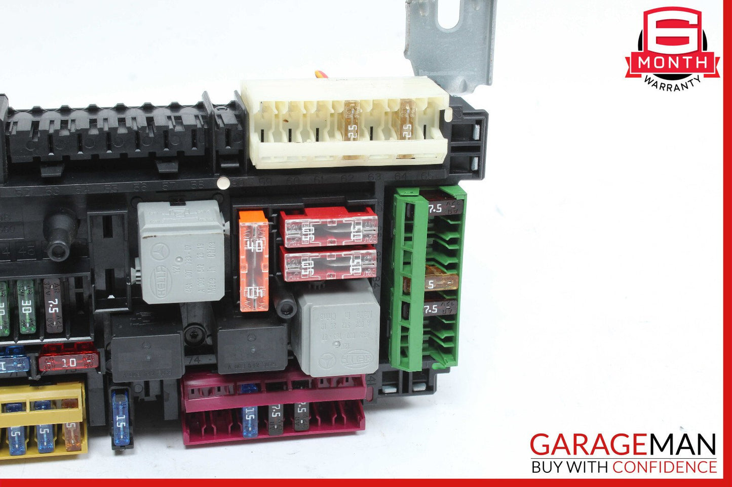 10-18 Mercedes W212 E350 CLS550 Rear SAM Module Relay Fuse Box 2129005001 OEM