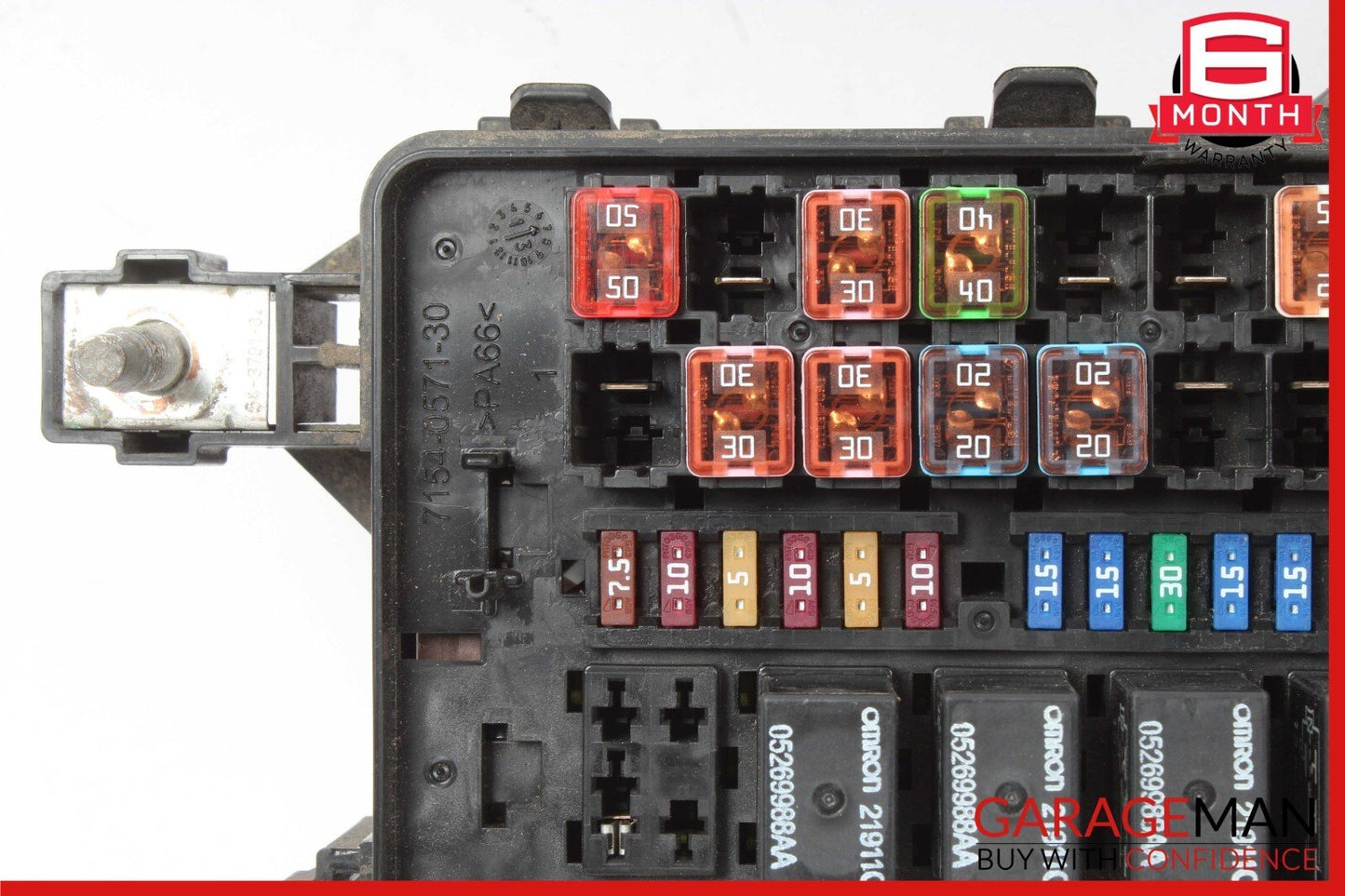14-17 MASERATI GHIBLI M157 ENGINE BATTERY FUSE RELAY JUNCTION BOX