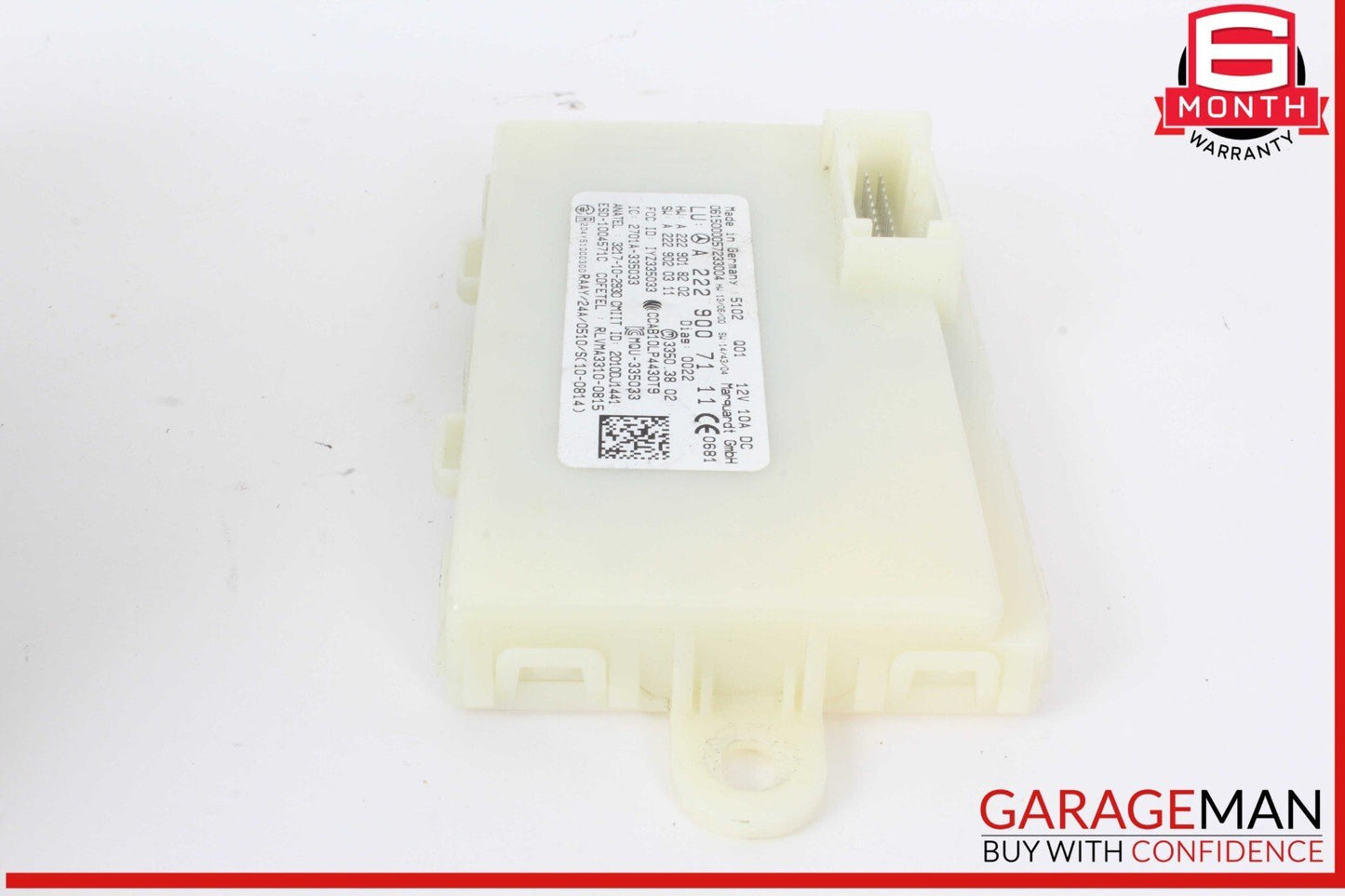 14-19 Mercedes W205 C300 S600 GLC350 S550 Keyless Go Entry Control Module OEM