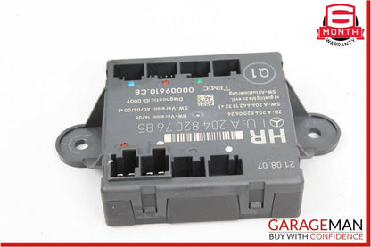 08-11 Mercedes W204 C300 C250 Rear Right Passenger Side Door Control Module OEM