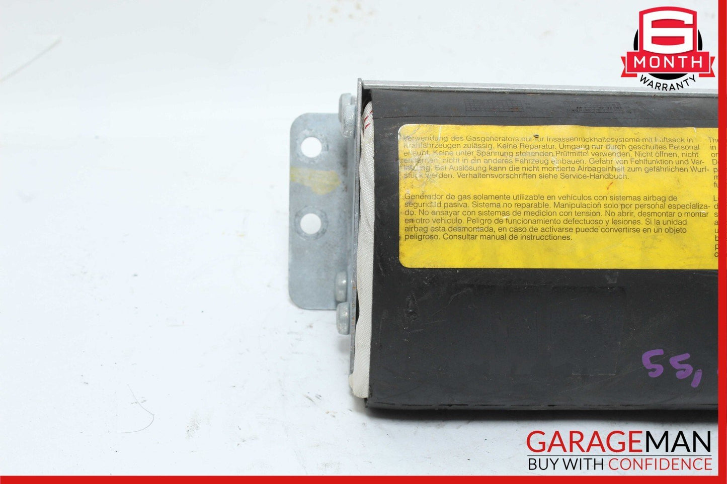 97-04 Mercedes SLK230 SLK320 E320 Front Right Side Dashboard Dash Airbag Air Bag