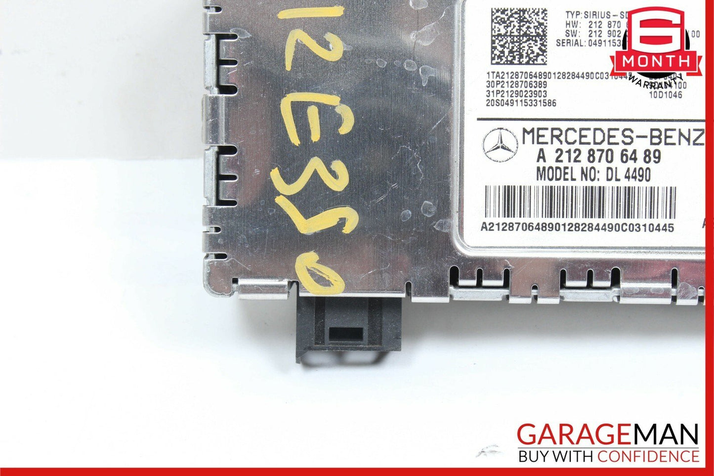 Mercedes W212 E350 E400 SLK250 Sirius Satellite Radio Receiver 2128706489 OEM