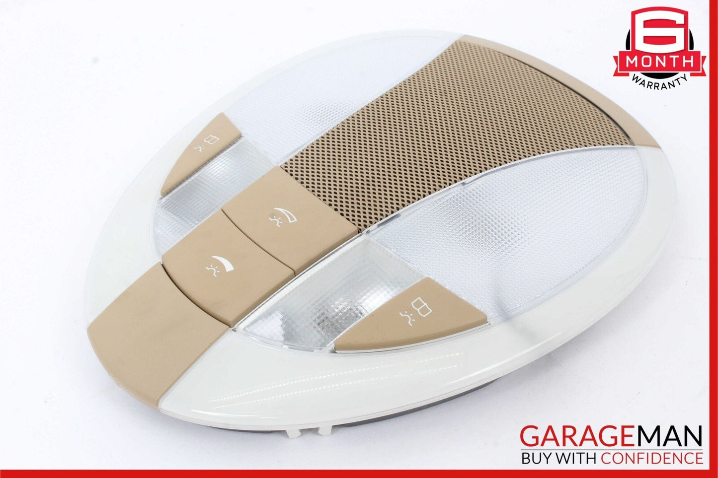 06-11 Mercedes W211 E350 CLS550 Rear Overhead Dome Light Reading Map Grey OEM