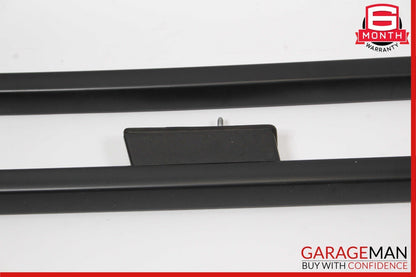 13-15 Mercedes X204 GLK350 Left & Right Roof Luggage Rack Rail Molding Trim Set