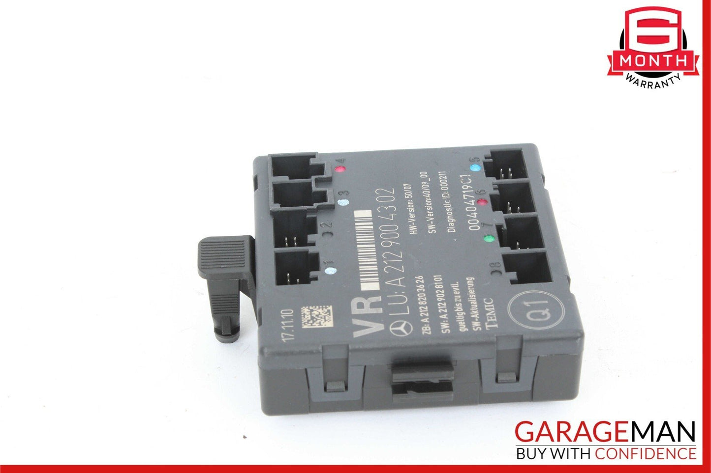 08-18 Mercedes E550 C250 E400 Front Right Side Door Control Module Unit