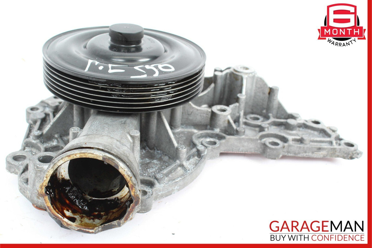 06-11 Mercedes W212 E350 C300 Engine Motor Coolant Water Pump Assembly OEM