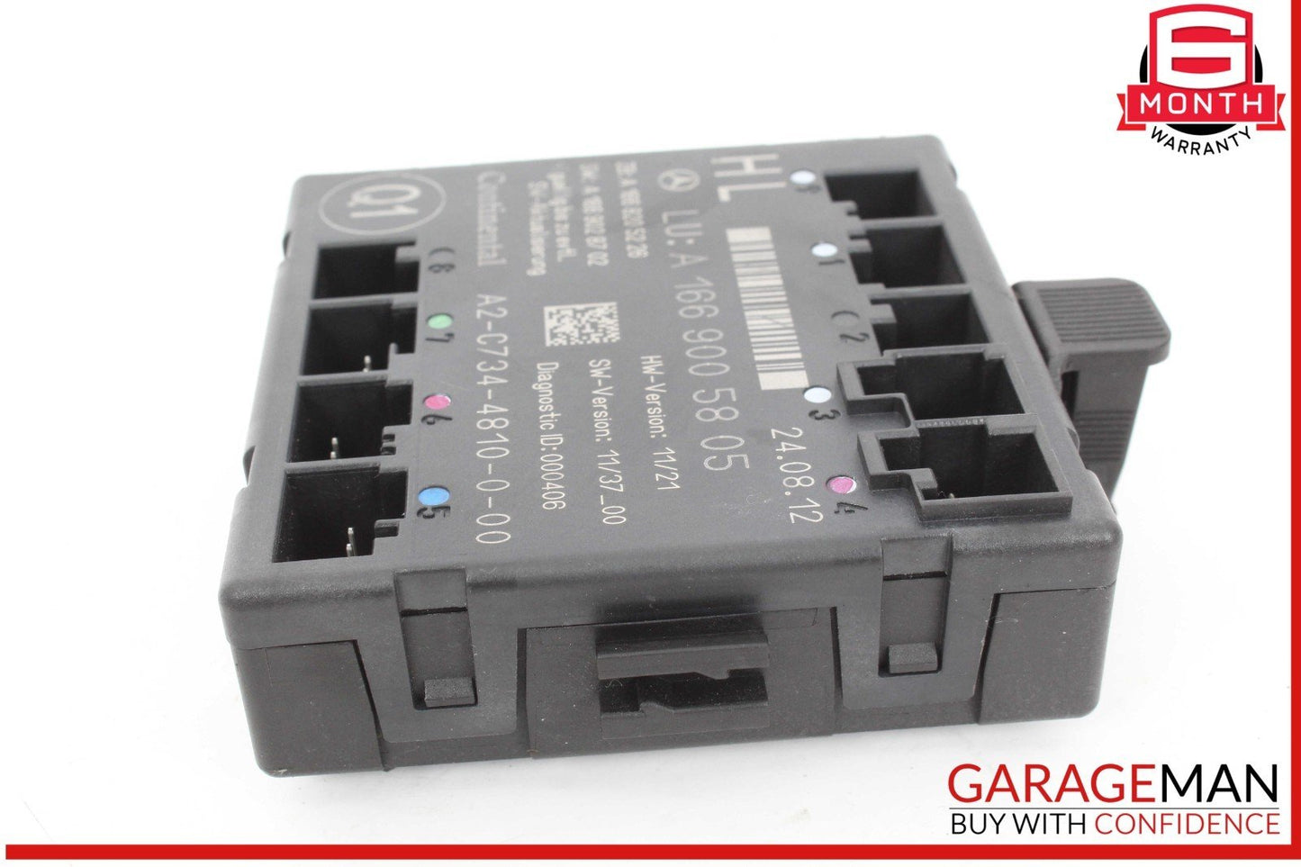 12-19 Mercedes X166 GL450 ML400 GLE350 Rear Left Side Door Control Module Unit