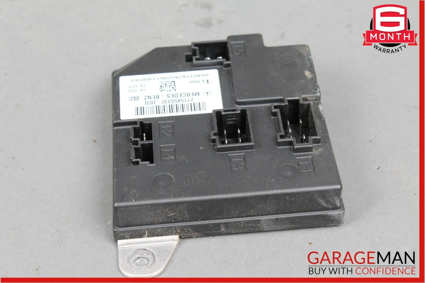 07-11 Mercedes W211 E350 E550 CLS550 Body Control Module BCM 2115455332 OEM