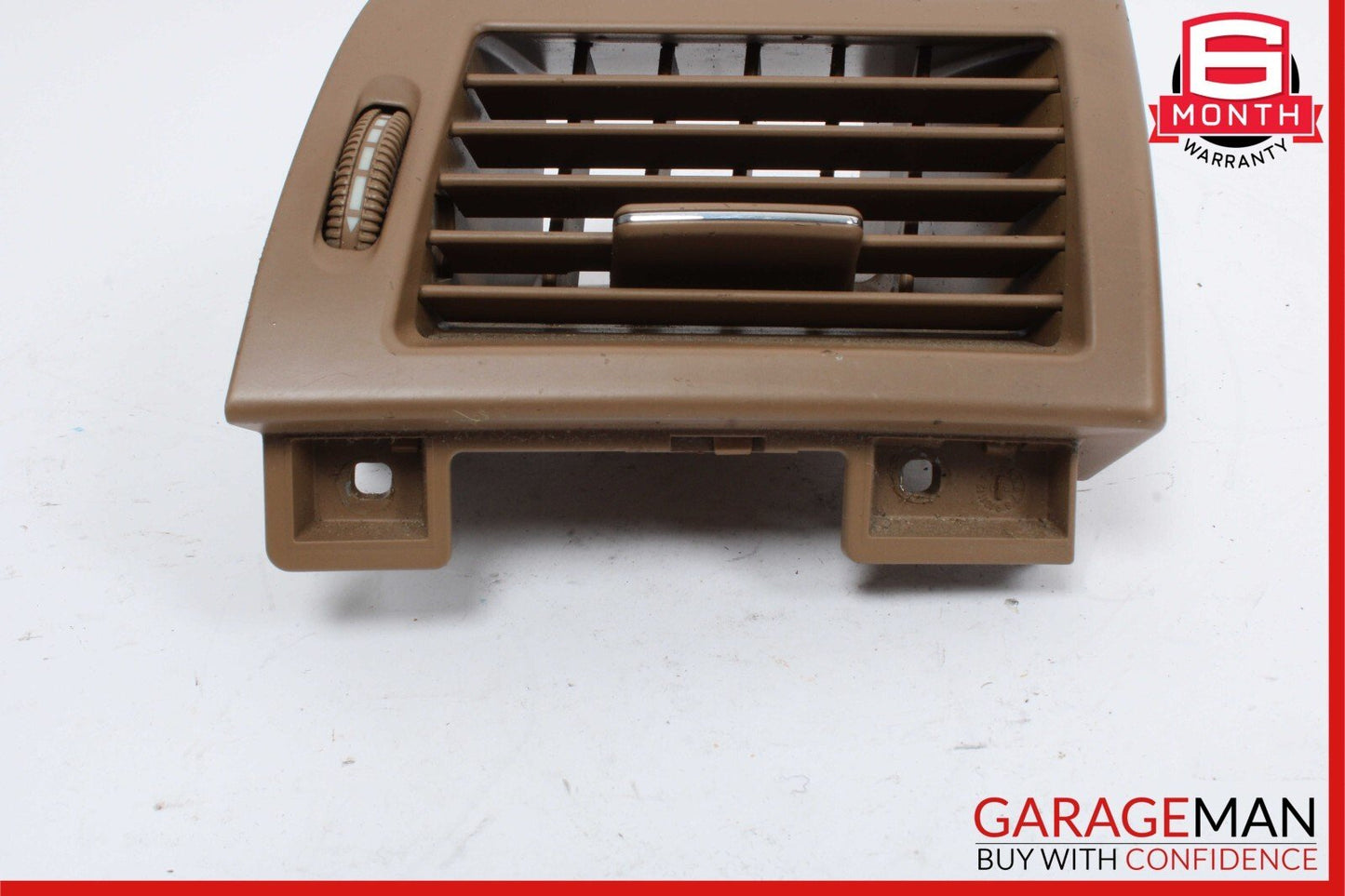 07-14 Mercedes W221 S550 CL600 Front Right Dash A/C Air Vent Trim Grille Brown