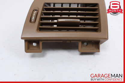 07-14 Mercedes W221 S550 CL600 Front Right Dash A/C Air Vent Trim Grille Brown