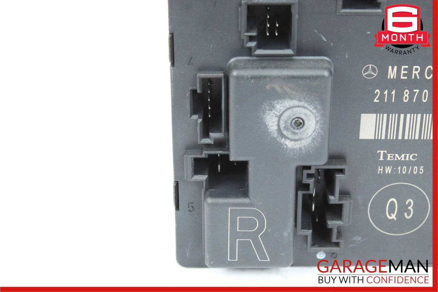 03-09 Mercedes W211 E350 E550 Rear Right Passenger Side Door Control Module Unit
