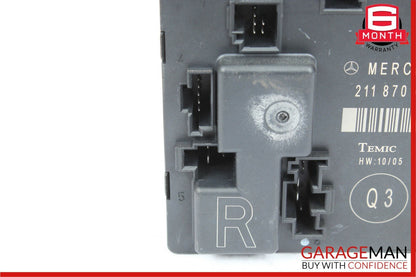 03-09 Mercedes W211 E350 E550 Rear Right Passenger Side Door Control Module Unit