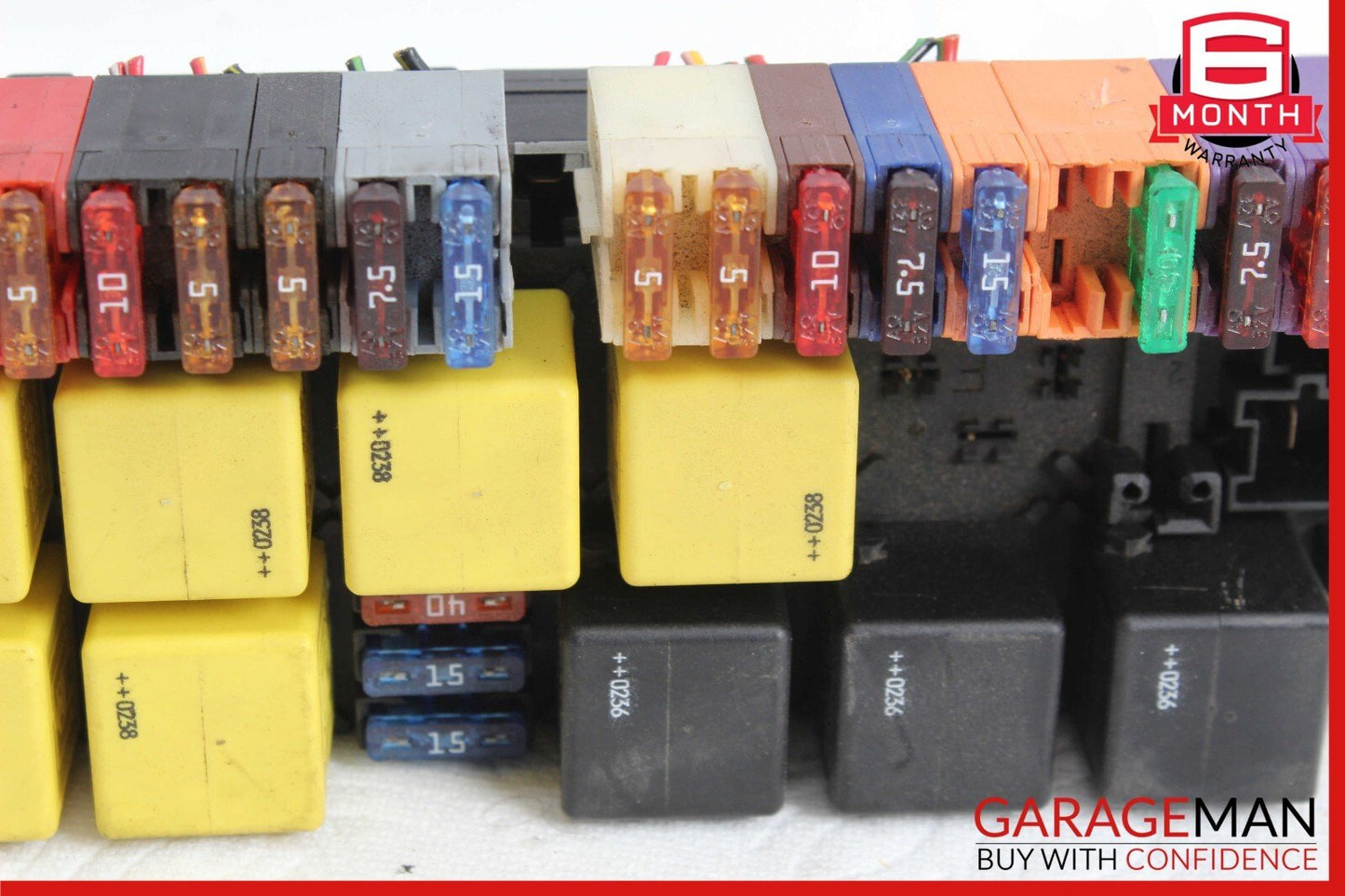 03-12 Mercedes R230 SL500 SL550 SL55 AMG Front Left SAM Fuse Box Control Module