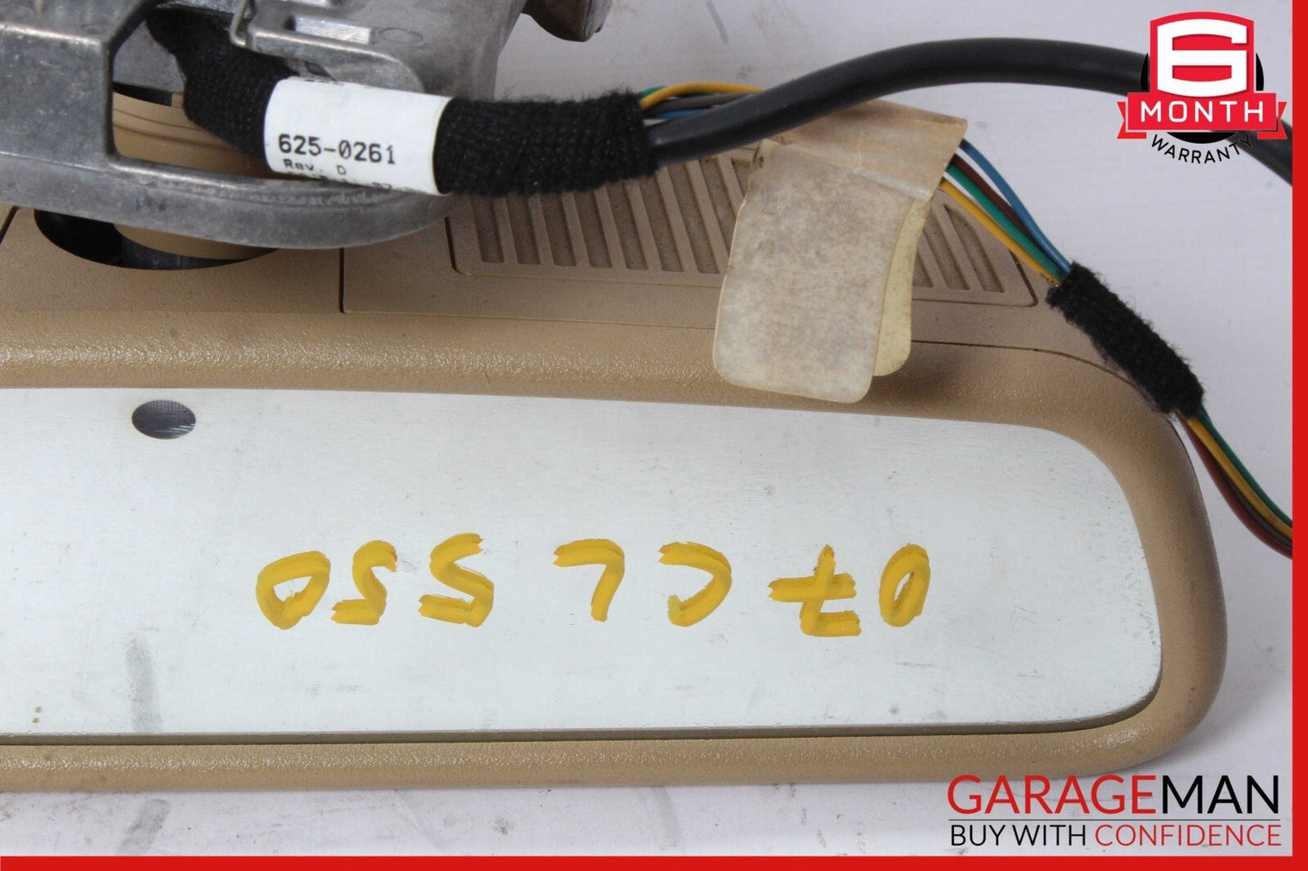 07-10 Mercedes W216 CL550 CL600 CL65 AMG Interior Upper Rear View Mirror OEM