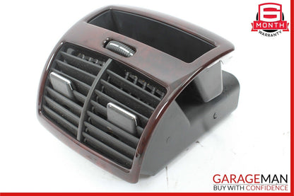 00-06 Mercedes W220 S500 CL600 Center Console Rear Air Vent 2208300654 Wood OEM