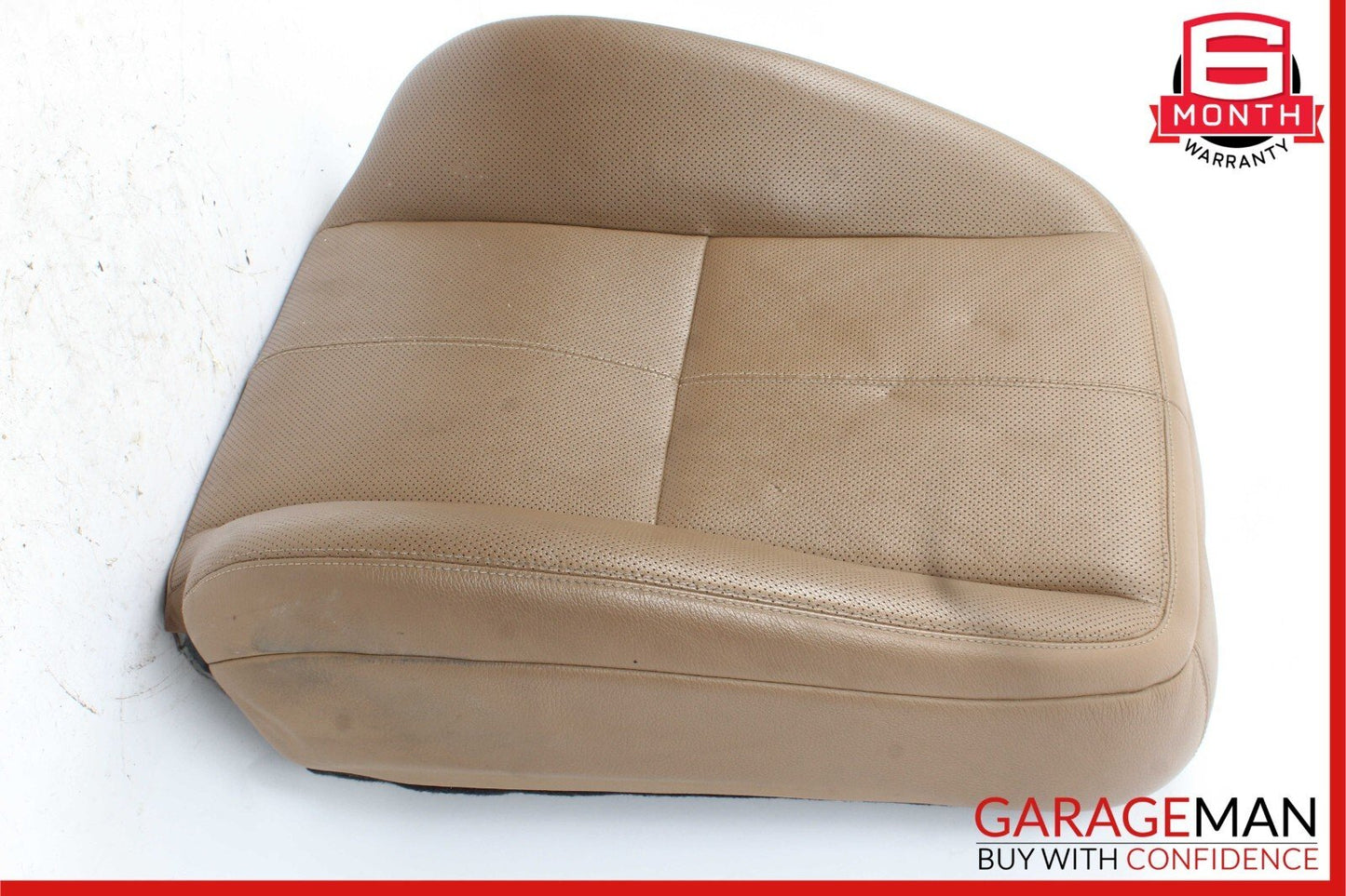 07-09 Mercedes W221 S450 S550 Front Right or Left Top Upper Seat Cushion Brown