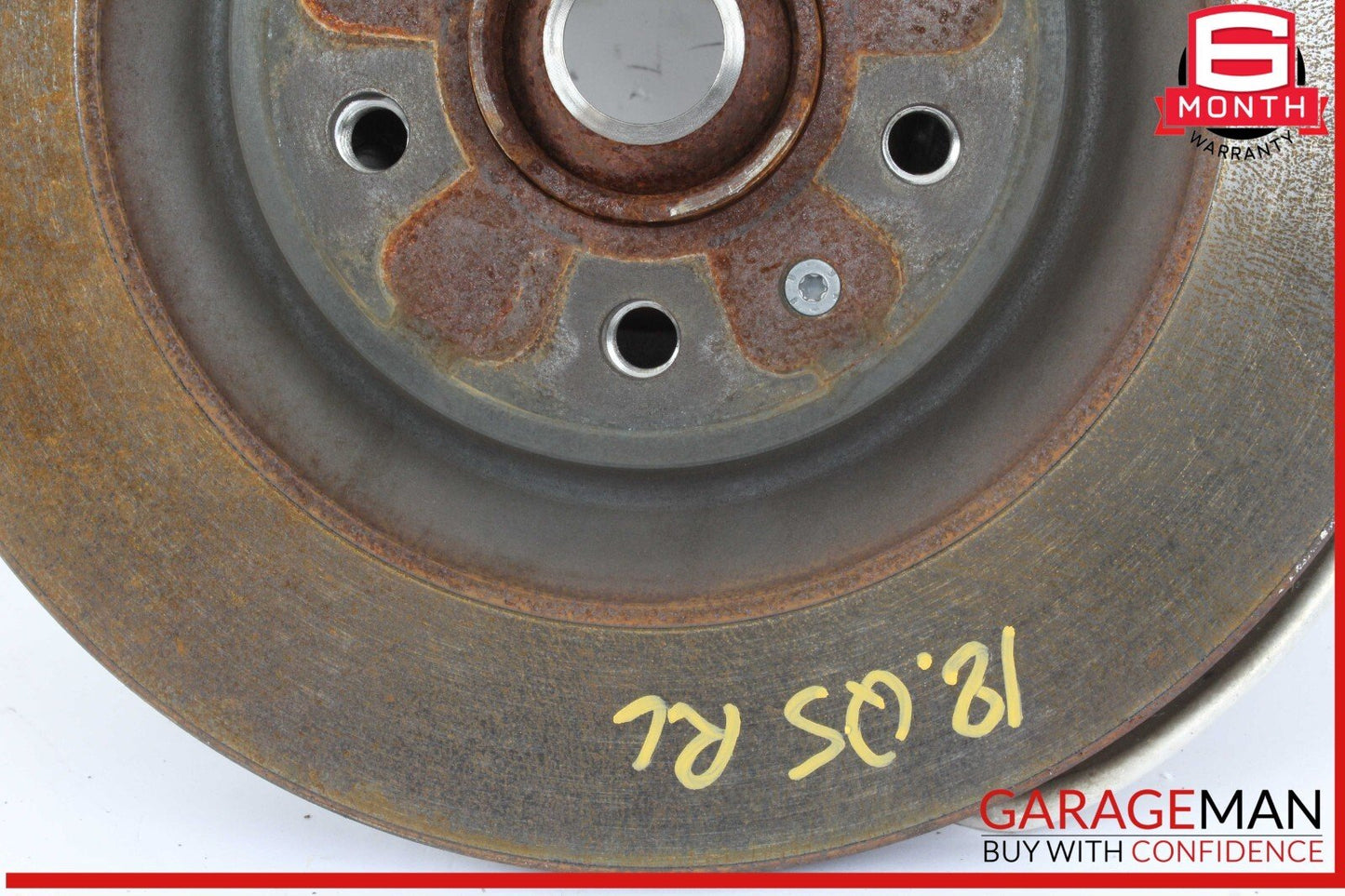 18-24 Audi Q5 Rear Left Driver Side Spindle Knuckle Wheel Hub w/ Rotor Disc OEM