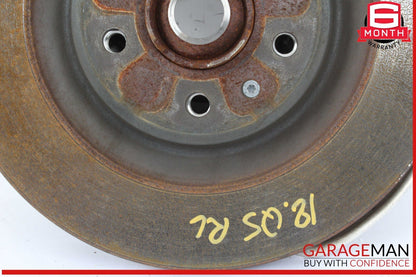 18-24 Audi Q5 Rear Left Driver Side Spindle Knuckle Wheel Hub w/ Rotor Disc OEM