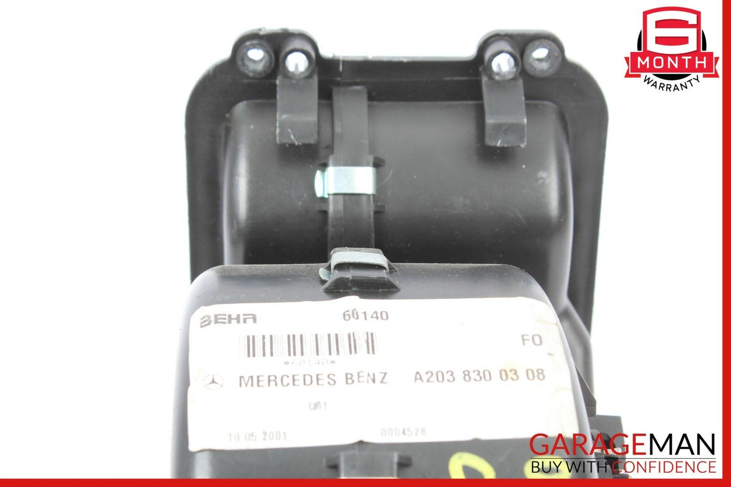 01-09 Mercedes W209 CLK500 C320 Rear AC A/C Heater Blower Motor Fan Assembly
