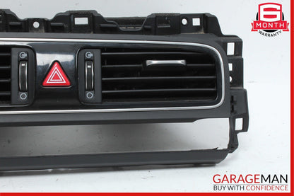 19-21 Genesis G70 Front Center Dash Dual A/C Air Vent Trim Panel Black OEM