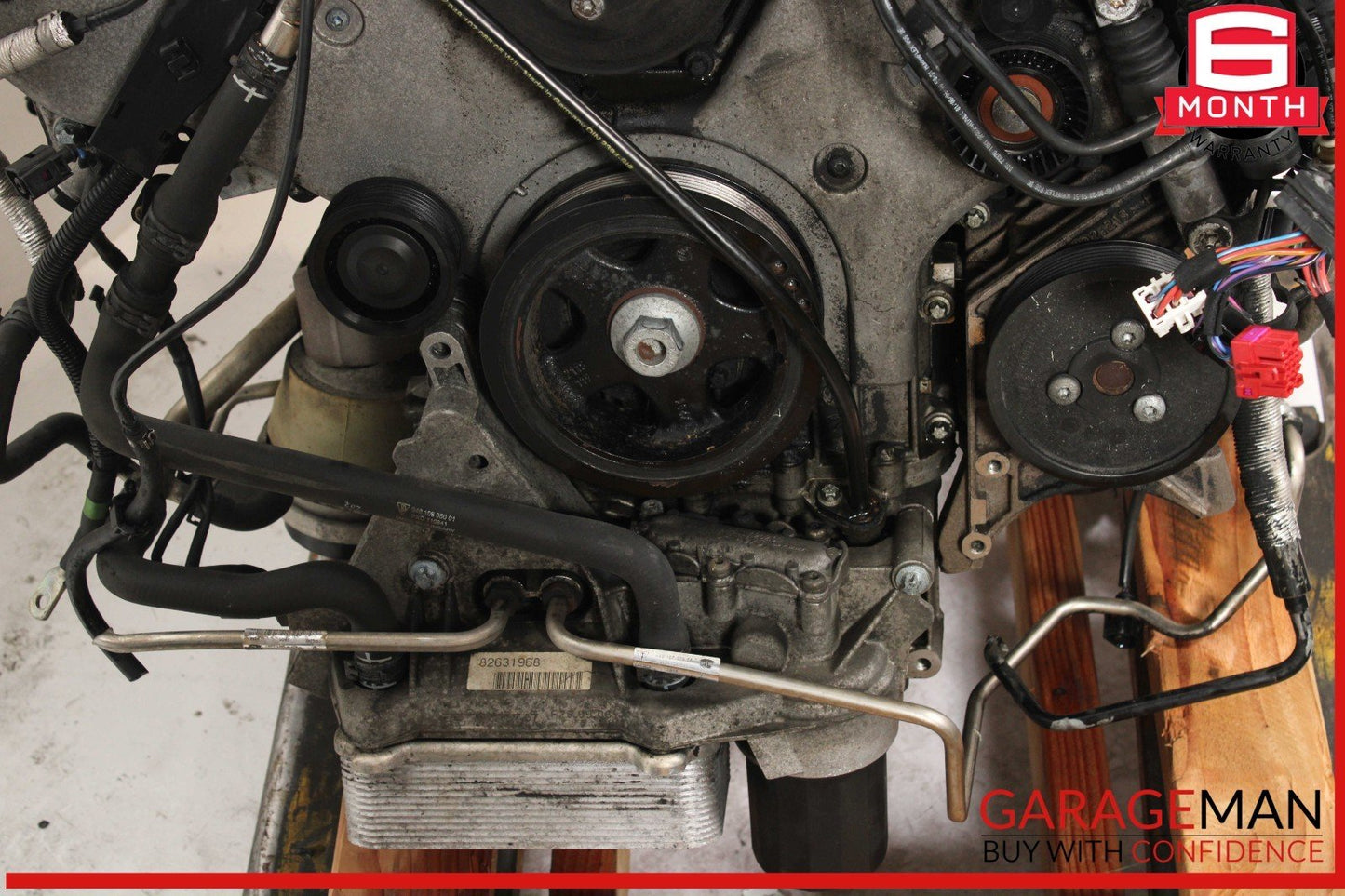 03-06 Porsche Cayenne 955 4.5L V8 Engine Motor Block Assembly OEM 262k