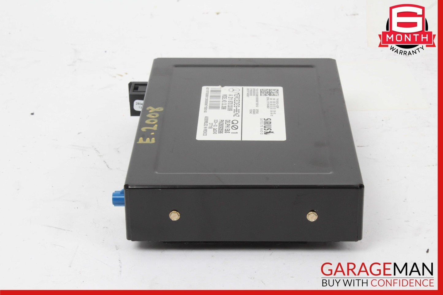 03-09 Mercedes W211 E350 ML350 Sirius Satellite Radio Receiver 2118703389 OEM