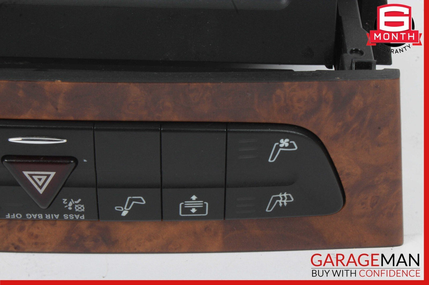 06-11 Mercedes W219 CLS63 AMG Hazard Light Control Door Lock Switch Panel Assy