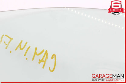 11-18 Porsche Cayenne 958 Front Left Driver Side Door Window Glass OEM