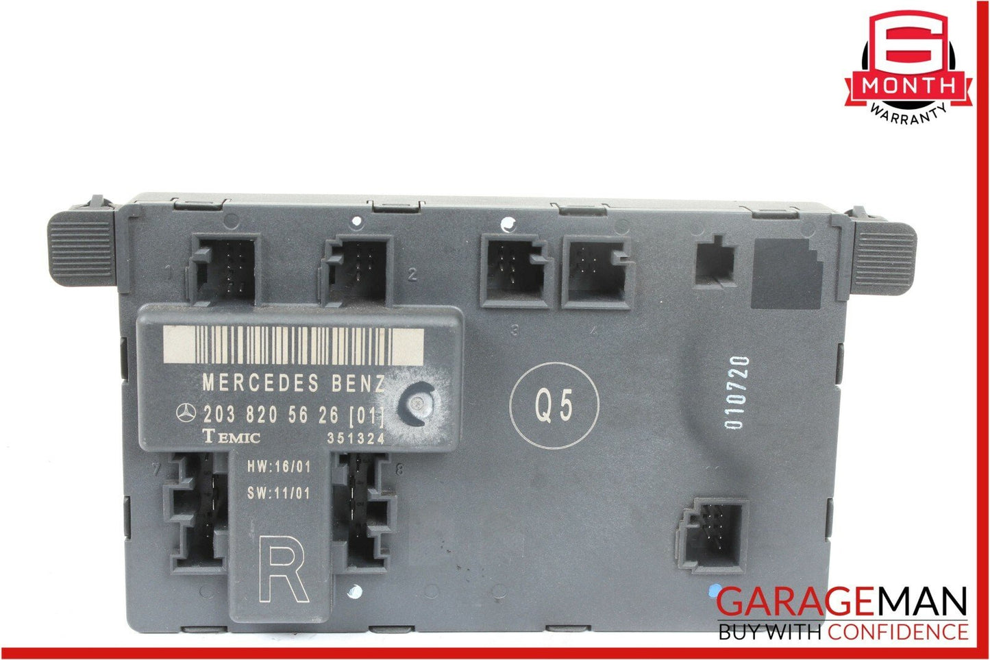 01-07 Mercedes W203 C240 C320 Front Right Passenger Side Door Control Module OEM