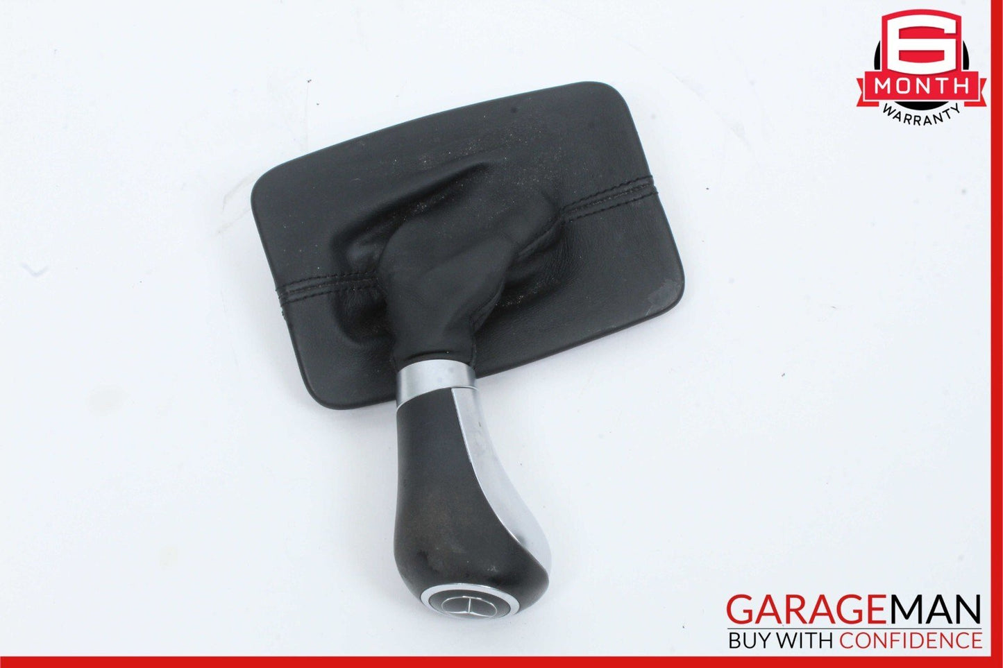 08-15 Mercedes W204 C250 Center Console Gear Shift Shifter Knob Trim Cover Black