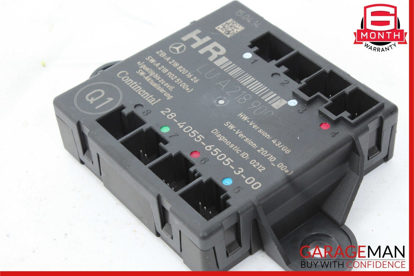 08-18 Mercedes W204 C250 CLS550 Rear Right Side Door Control Module Unit OEM