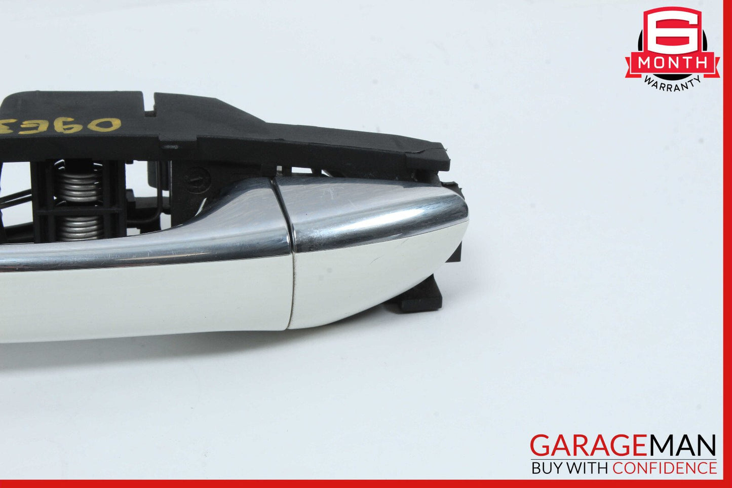 03-09 Mercedes W211 E320 E550 Exterior Door Handle Rear Left Driver White OEM