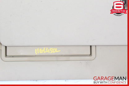 06-12 Mercedes X164 GL450 ML450 Front Left Side Sun Visor Sunvisor Shade Gray