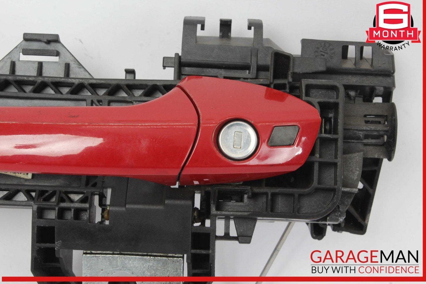 10-13 Mercedes W212 E350 Front Left Driver Side Exterior Door Handle Red OEM